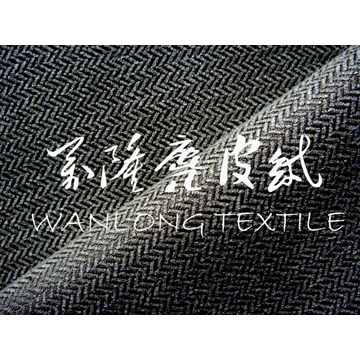 斜纹麂皮绒