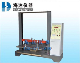 Electronic carton compression testing machine