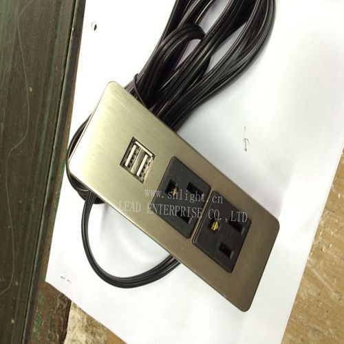 美式插座帶雙聯(lián)USB