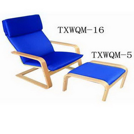 TXWQM-16\TXWQM-5 Commerical Blue Leisure Chair