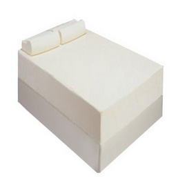 Slow rebound sponge double-layer mattress