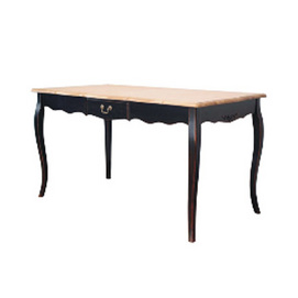 Classical Log Color Solid Wood Dining Table