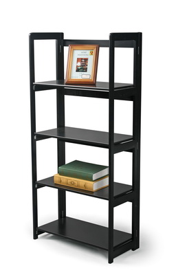Commerical Black Bookshelf  JOHNSON-05