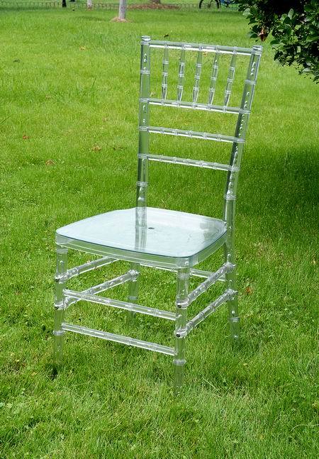 Outdoor Transparent Dining Chair