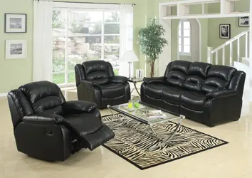 American Style Leather Combination Sofa Set