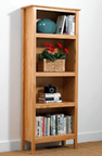 Solid wood 68 "bookcase