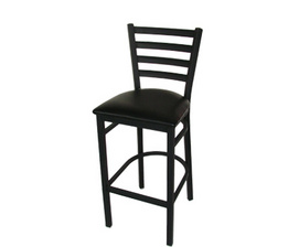 Steel dining chair