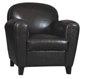 Modern Leather Armchair