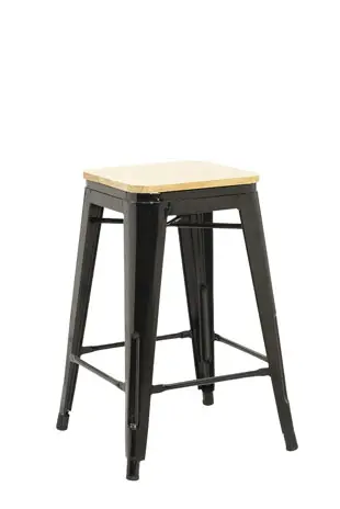 Metal bar stool