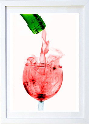 葡萄酒装饰画