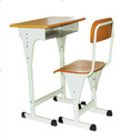 1+1student table and desk
