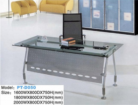 玻璃办公桌PT-D050