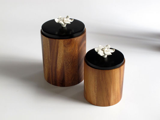 泰式手工陶艺木盒