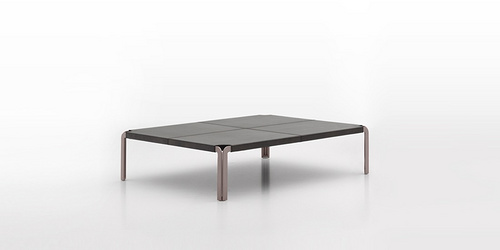 DFK2855 leather coffee table
