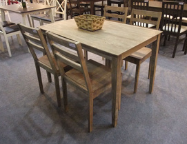 JAT-DT51LGD / JAT-CHR110-LGD  Dining Table and Chairs