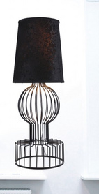 KM072T(black)  台灯 布料 布罩灯 创意灯 时髦灯 Fabric  Cotton Table lamp