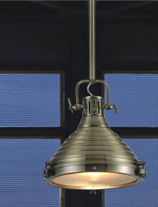 KM030(antique brass) 吊灯 钢制铁质 铝丝灯 水晶 玻璃灯pendant crystal aluminum glass lamp
