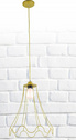 KM072P(L)(yellow pantone No.109C)吊灯 钢制铁质 铝丝灯 水晶 玻璃灯pendant  aluminum glass lamp