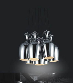 KM606-7 吊灯 钢制铁质 铝丝灯 玻璃灯pendant  aluminum glass lamp