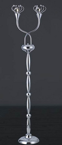 KM062F-2 落地灯 钢制铁质 铝丝灯 玻璃灯floor  aluminum  lamp