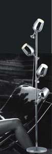 KM606F 落地灯 钢制铁质 铝丝灯 玻璃灯floor  aluminum  lamp