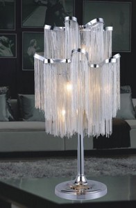 KM011T-5 台灯 钢制铁质 铝丝灯 玻璃灯table  aluminum  lamp