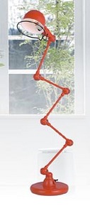 KM037T-5S(red color pantone No.485C) 台灯 钢制铁质 铝丝灯 玻璃灯table  aluminum  lamp