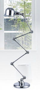 KM037T-5S(chrome) 台灯 钢制铁质 铝丝灯 玻璃灯table  aluminum  lamp