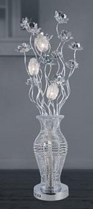 KB108 台灯 钢制铁质 铝丝灯 玻璃灯table  aluminum  lamp