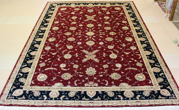 160道手工大尺寸丝毛波斯地毯