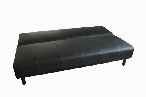 Modern Black PU Sofa Bed