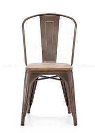 Tolix chair with solid seat pad（HT12073）