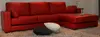 SD-172B Modern Exquisite Red L-shaped Multi Seater Sofa