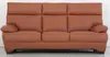SD-284C Ordinary Orange Leather Functional Sofa