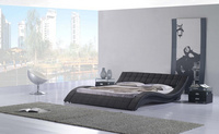upholstered bed床