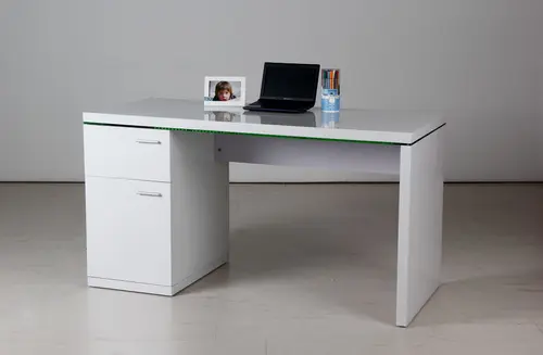 Commerical White Office Desk NJH-01