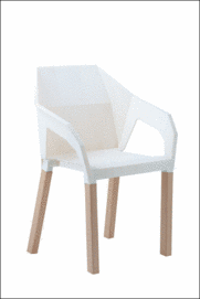 Plastic dining chair