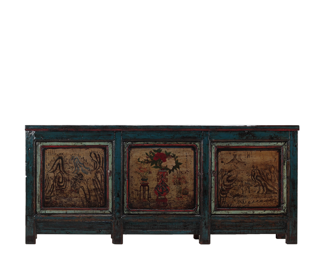 three-door cabinet