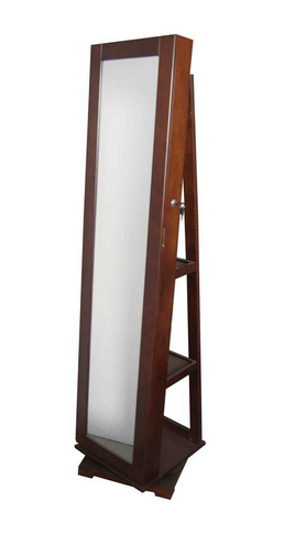 Jewelry Cabinet with Full Length Mirror