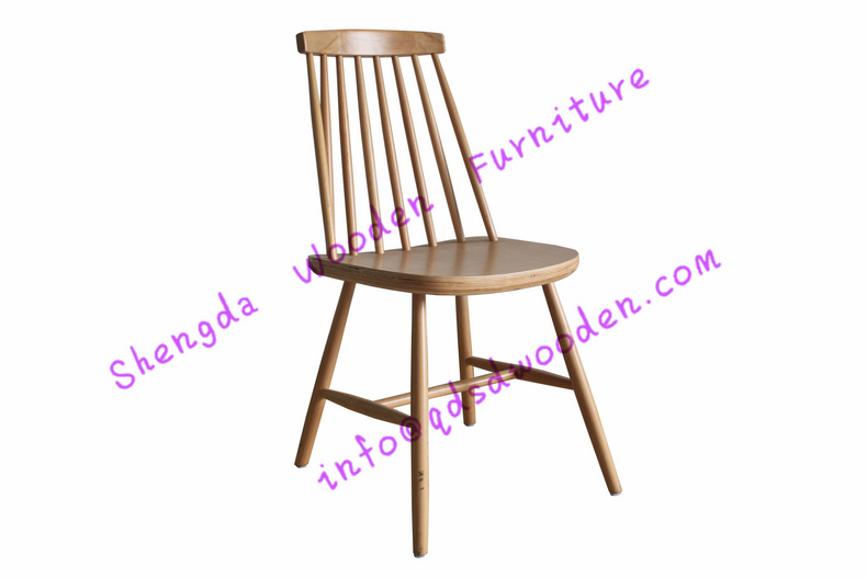 Modern Oak Wood Dining Chair