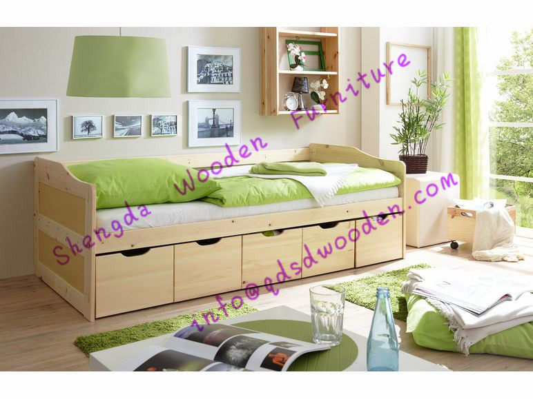 Pine Wood Sofabett Bed