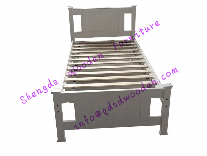 Edit Modern Children Oak Wooden Bed