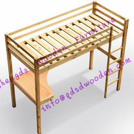 Wooden Kids Double Layer Bed