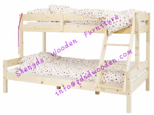 Modern Wooden Bunk Bed for Children