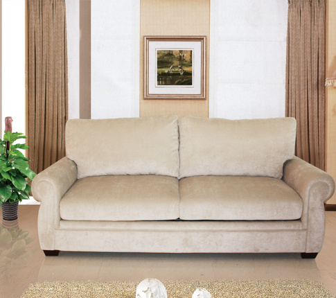 Fresno---Beige Fabric Sofa Bed－213040