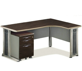 .4m L型办公桌特色 韩式新颖办公桌 板式办公桌