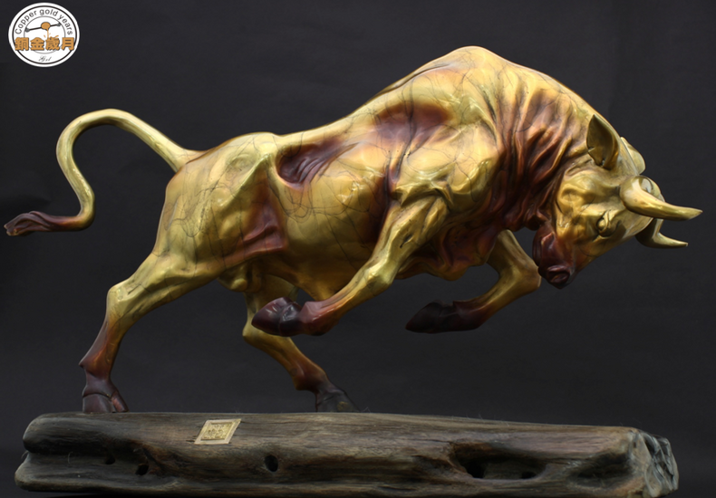 Bronze sculpture---Ruzi Cow (large)