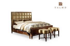 TALMD219-1 American light luxury double bed