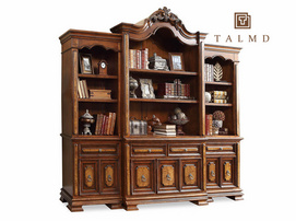 TALMD769-54 Chinese style combined solid wood bookcase