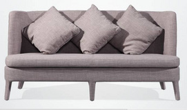 Solid wood high quality leisure hotel living room dining room European minimalist style sofa 571-3